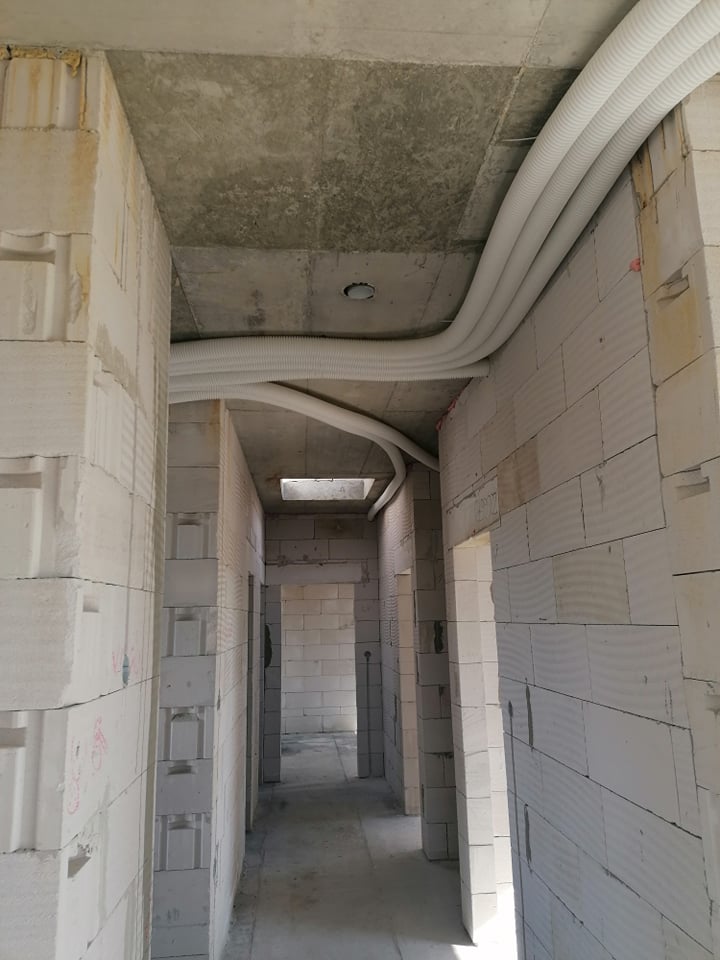 rekuperacia dom betonovy strop