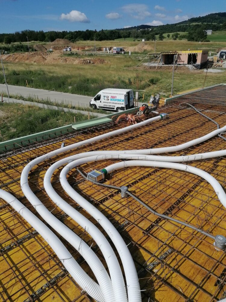 Banská Bystrica rekuperacia zaliaty v betone